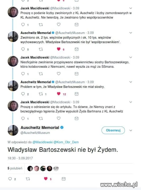 Z cyklu dyskusja na twiterze 