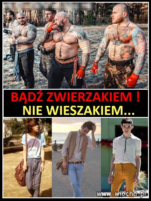 Facet to ma być facet 