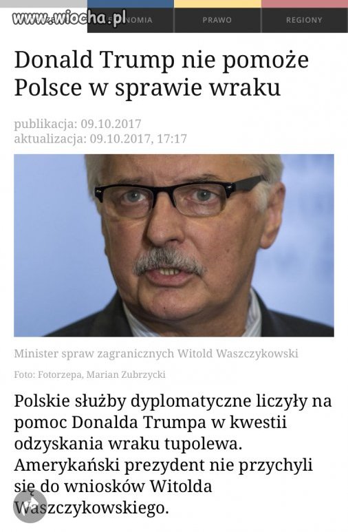 Następny sukces Pisowskiej dyplomacji