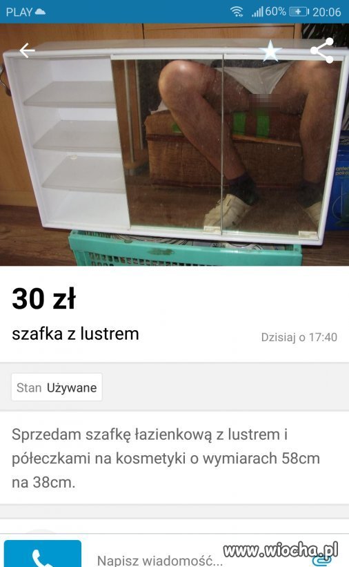 Jajowata szafka... Janusz olxa