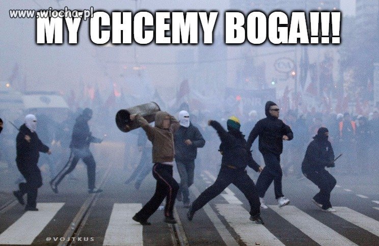 My chcemy Boga