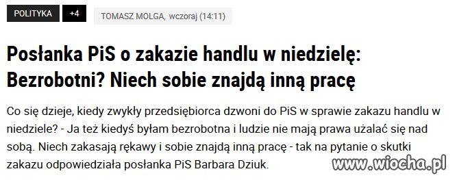 Co zrobić gdy przez PiS stracisz możliwość pracy