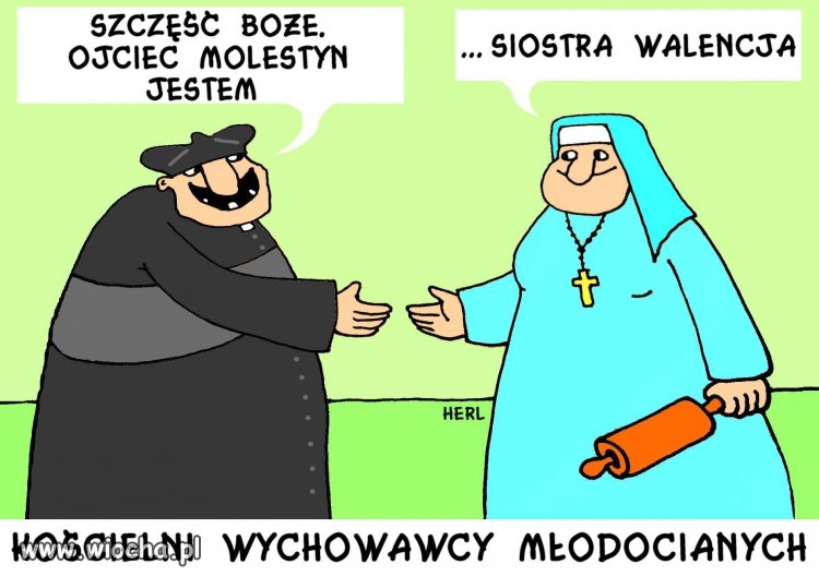 Prowadzący szkolne katechezy.