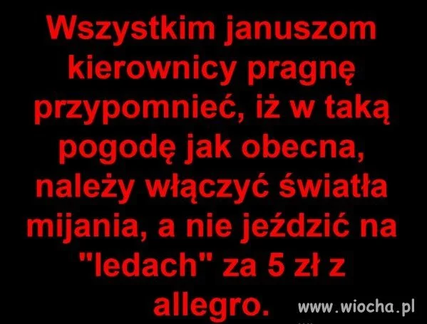 Januszom przypominamy