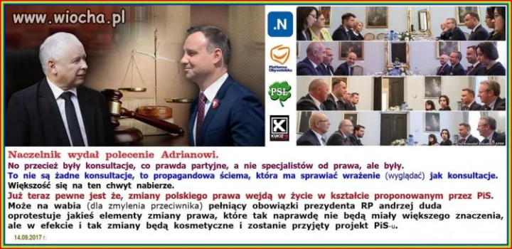 Wydał polecenie
