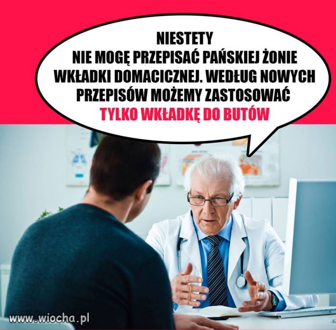 Przepis o wkładkach