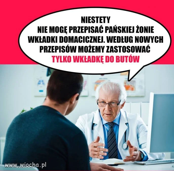 Przepis o wkładkach