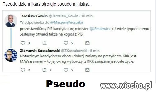 Pseudo minister i coś tam