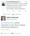 Krzysztof Mieszkowski kolejny "inteligent"