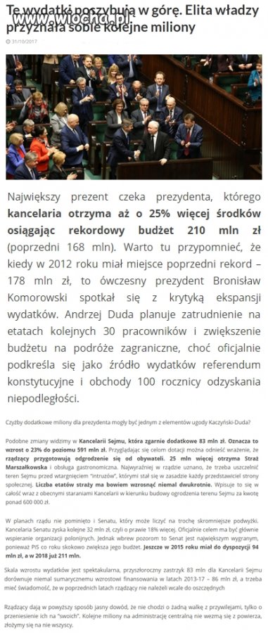 Chciałbym usłyszeć choć jeden głos