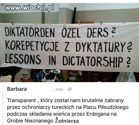 Sułtan nie znosi