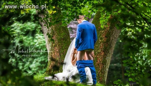 Zdjęcie z pleneru ślubnego behehe 