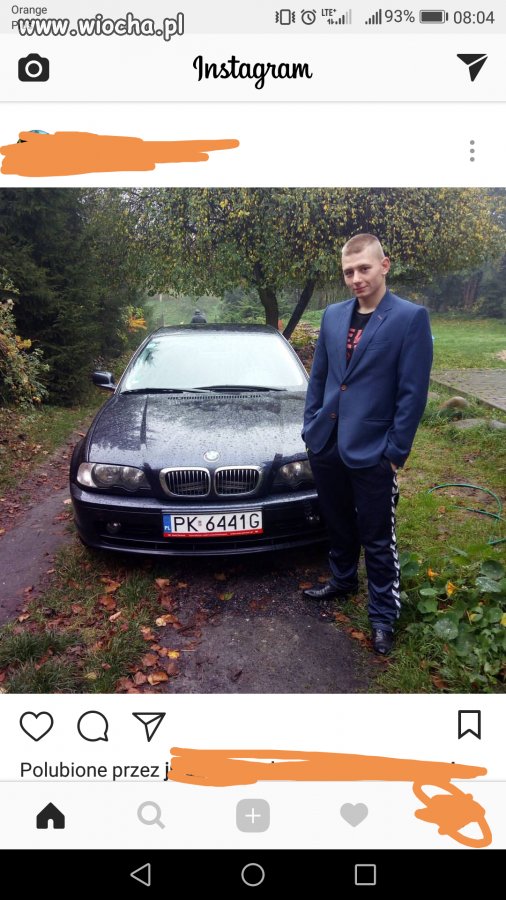 Pan wsi w BMW