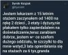Czyli jak temu pisowskiemu lekarzowi było źle
