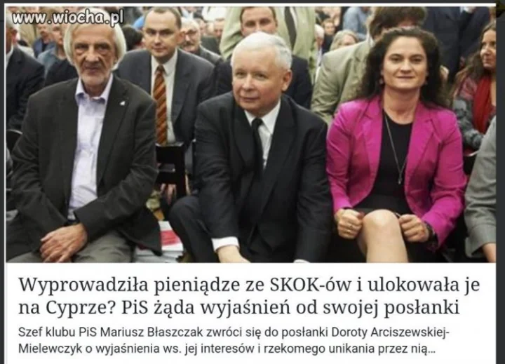 Już sami siebie okradają