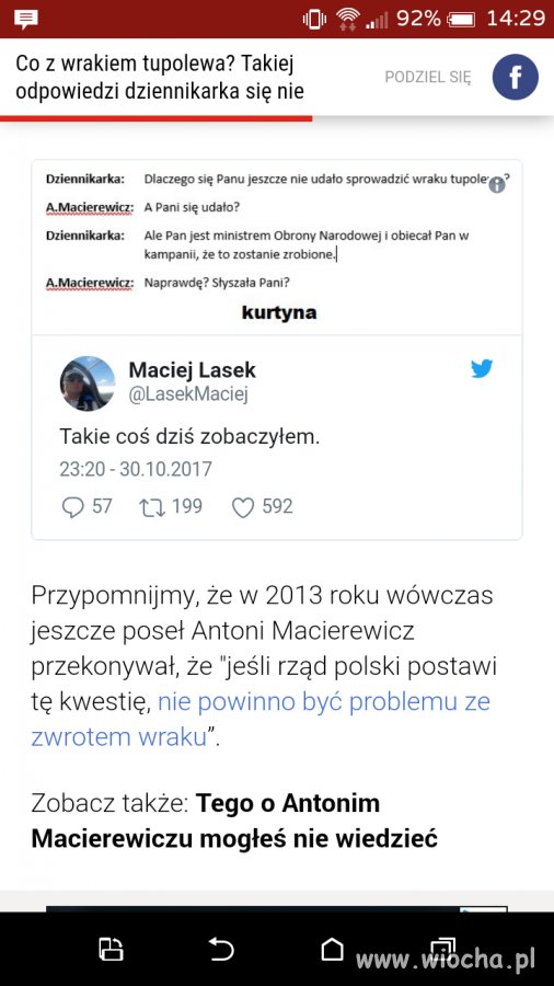 Mistrz ciętej riposty...