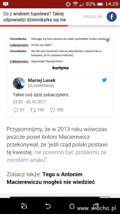 Mistrz ciętej riposty...
