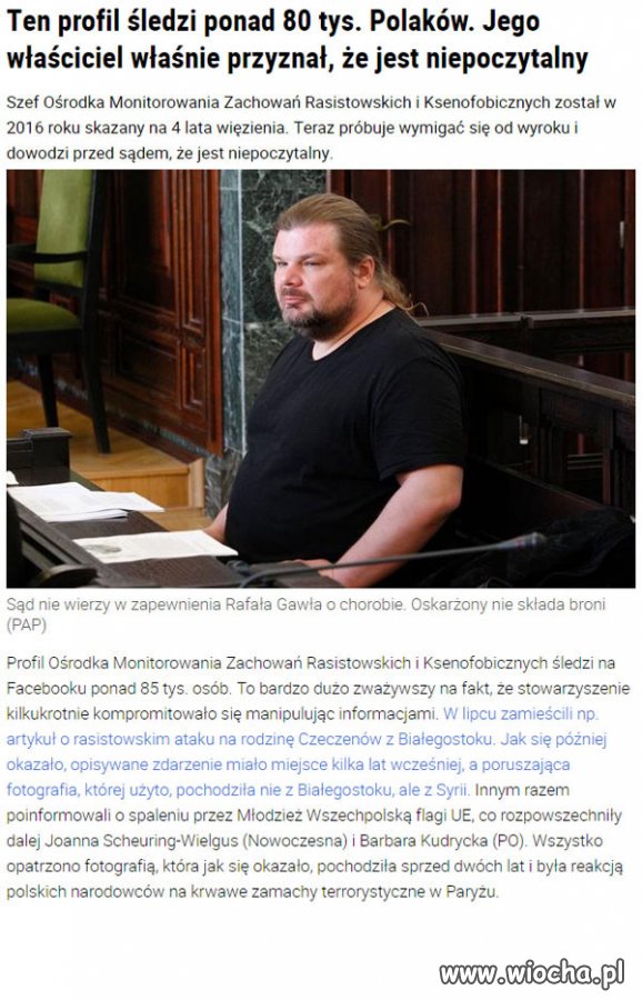 Co niektórzy wiochmeni będą dumni...