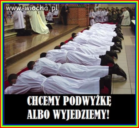 Chcą podwyżki