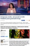 Emigracja wzrosła 