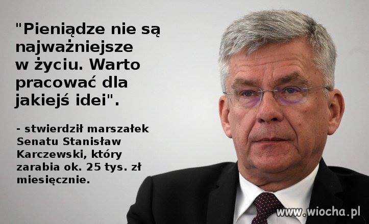 Powiedział co wiedział...