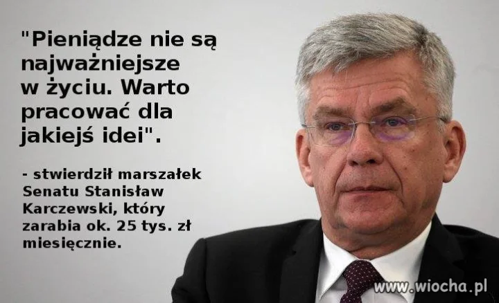 Powiedział co wiedział...
