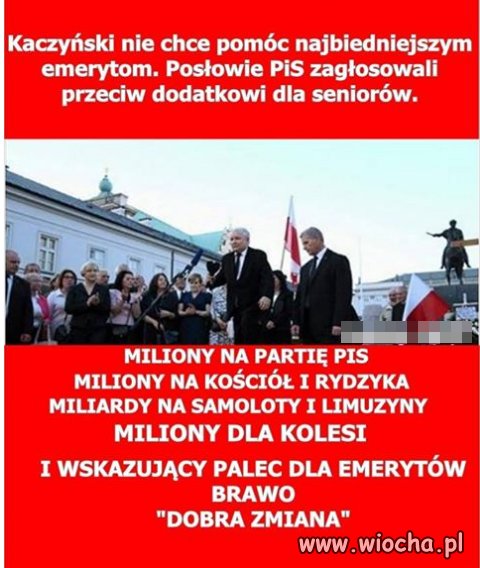 A po co starcom kasa?
