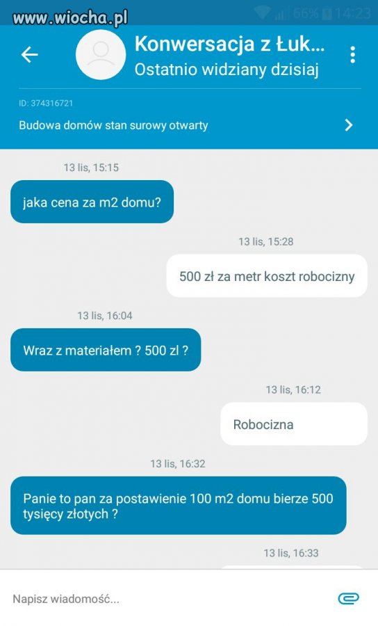 Cena za metr