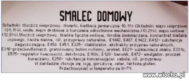 Czytaj etykiety