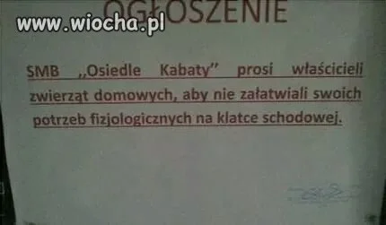 Nie masz psa możesz srać