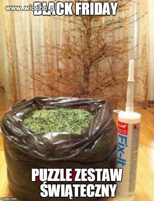 Dzisiaj z okazji black friday