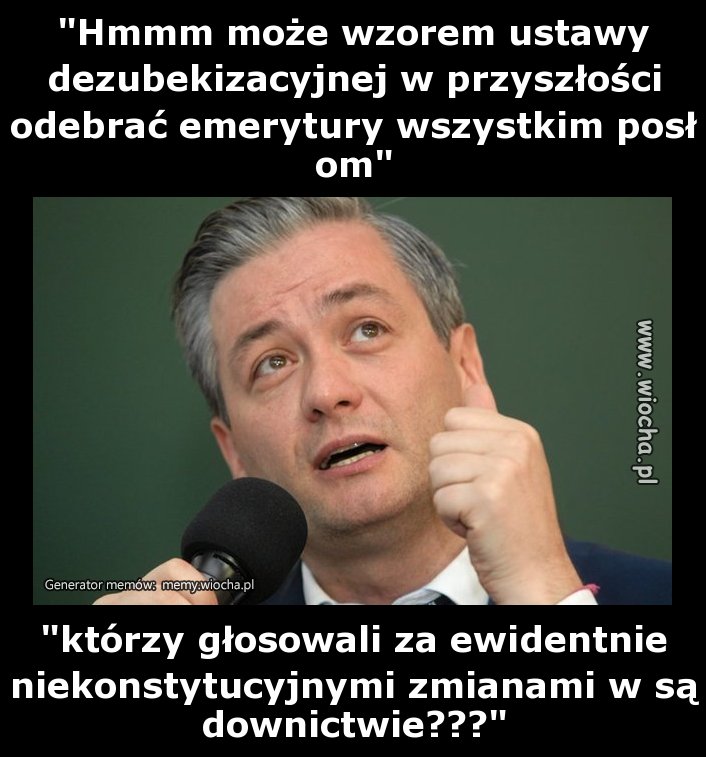 Nikt nie rządzi wiecznie...