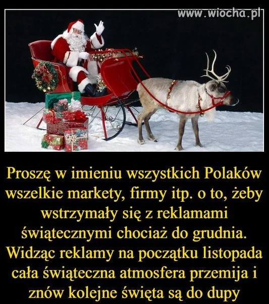 Magia Świąt i czar prysł