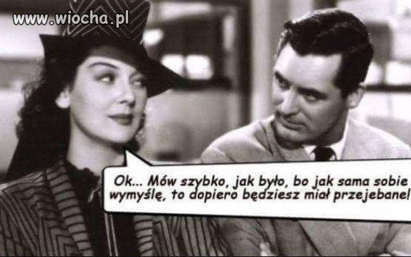 Rozmowa z kobietą...?