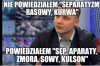 Tłumaczył się jak policja