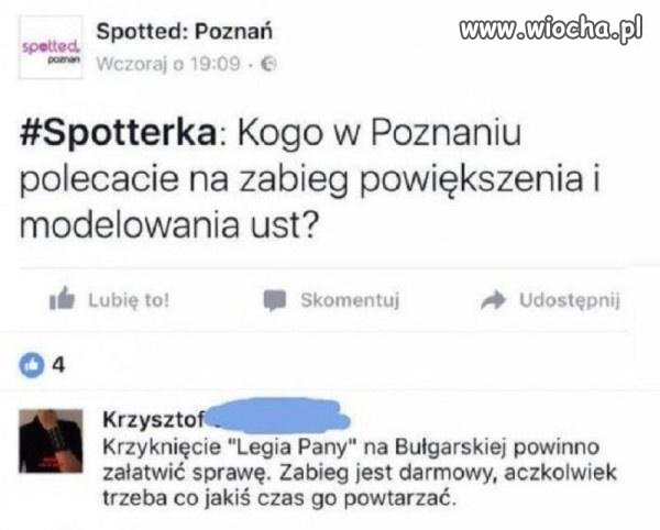 Powiększanie ust