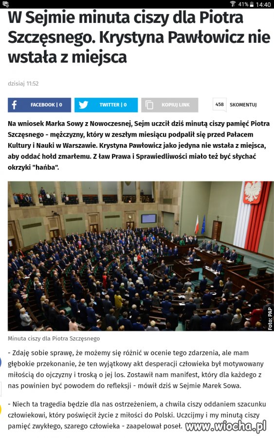 Pawłowicz znowu na topie.