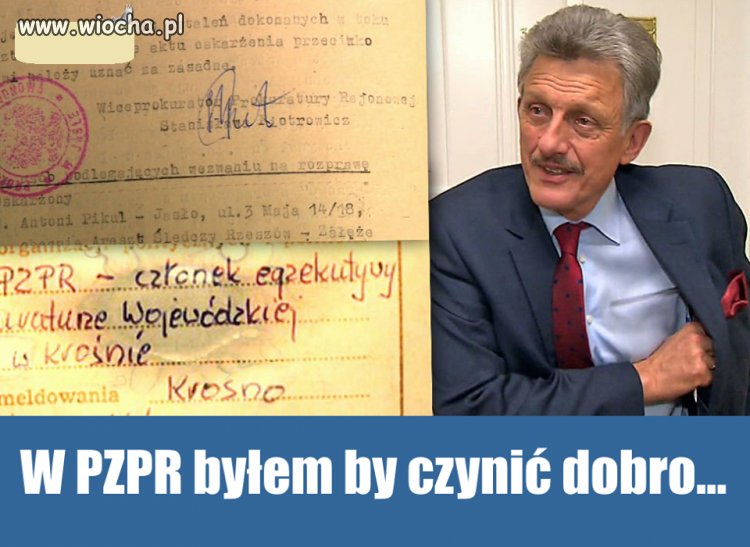 Taki prawy i sprawiedliwy byłem już od dziecka
