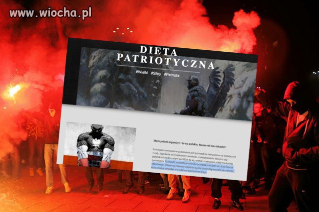 Nawet dietę patriotyczną mamy