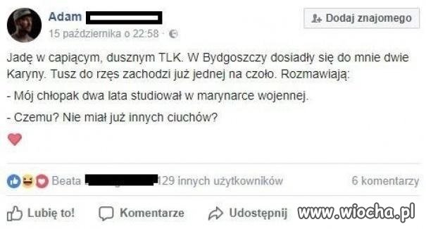 Widocznie nie miał