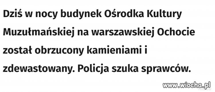 Oj, no strasznie przykra sprawa.
