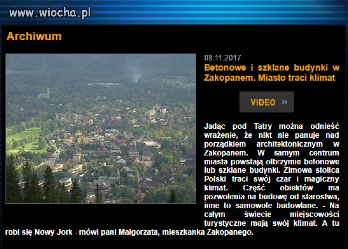 Tymczasem w Zakopanem
