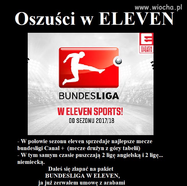 Wykupiłeś pakiet eleven na początku sezonu