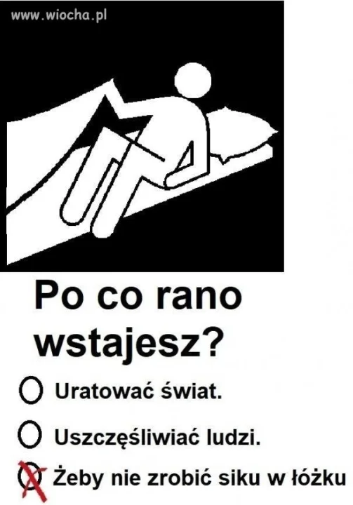 Nie chcem, ale muszem