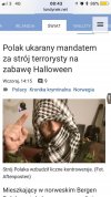 Orginalny stroj na halloween.