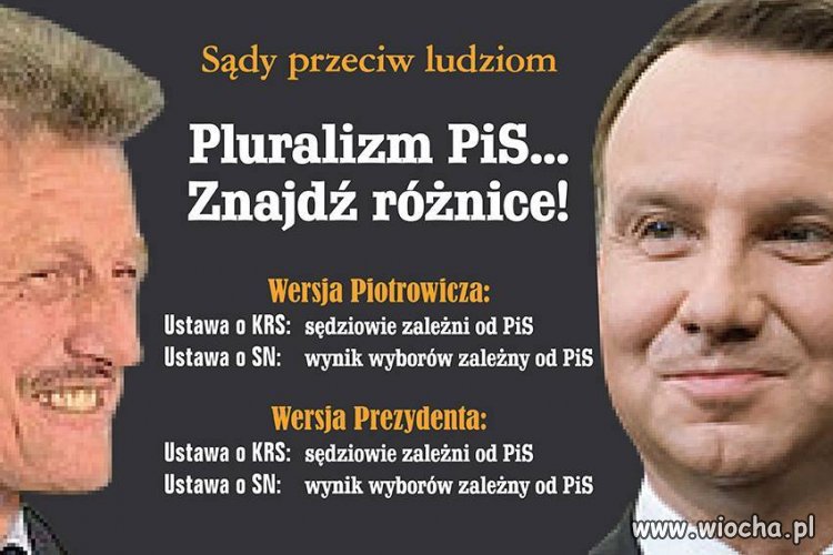 Ten ich pluralizm polega na jednym ...