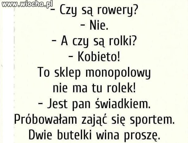 Sport to zdrowie