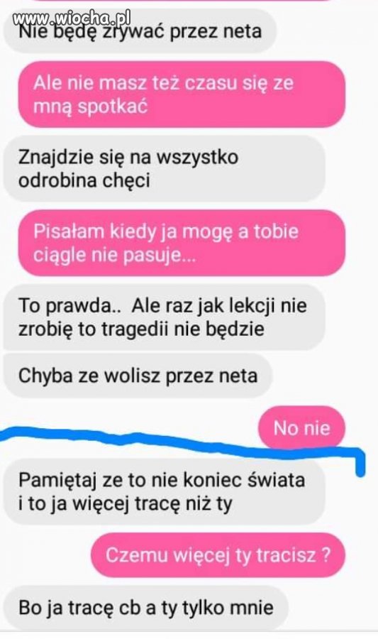 Mistrzowski tekst na zerwanie
