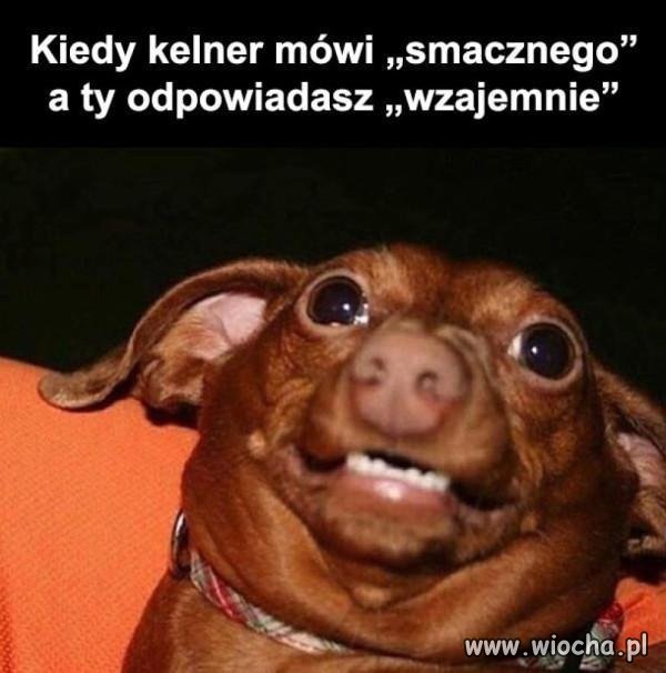 Wymsknęło mi się