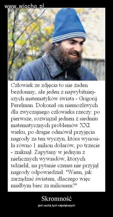Wielki człowiek! 